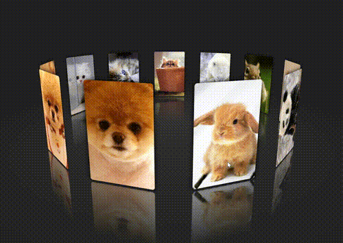 520表白html实现3D动态相册，换成女朋友照片-优诺-小站